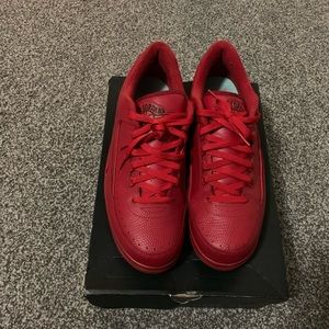 Retro Air Jordan 2  Low Fire Red sz 14